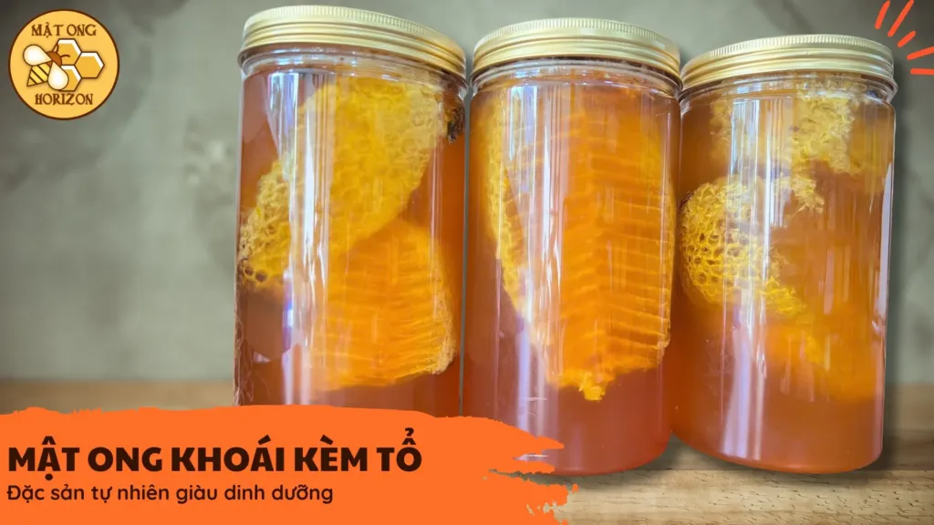 Tổ ong khoái kèm mật: Đặc sản tự nhiên giàu dinh dưỡng 3 Tổ ong khoái kèm mật: Đặc sản tự nhiên giàu dinh dưỡng
