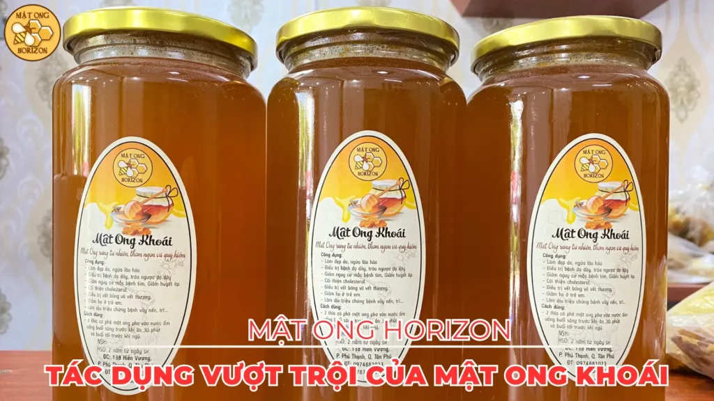 Mật ong khoái: Đặc sản rừng tự nhiên và tác dụng bất ngờ 8 Tác dụng vượt trội của mật ong khoái