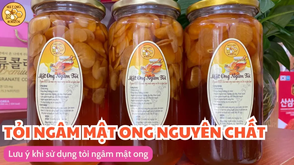 Lưu ý khi sử dụng tỏi ngâm mật ong