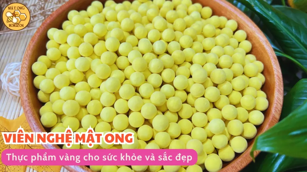 Viên nghệ mật ong – thực phẩm vàng cho sức khỏe và sắc đẹp