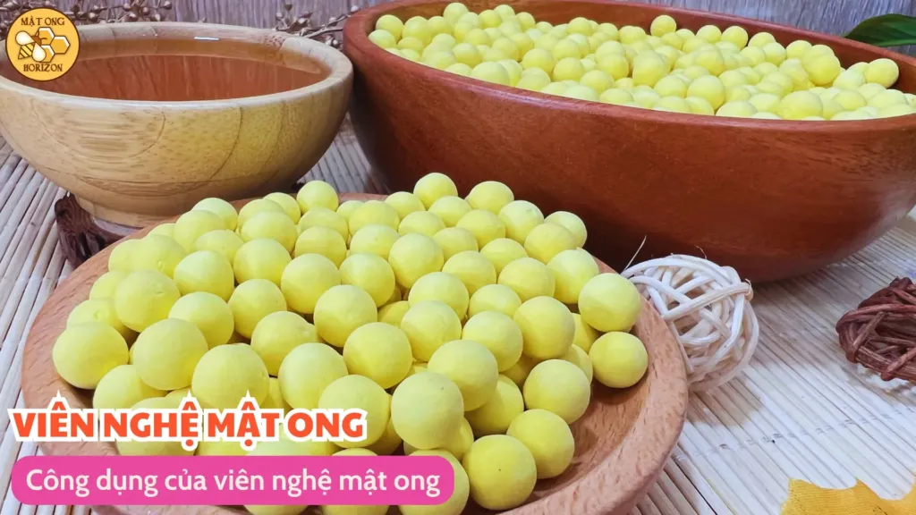 Công dụng của viên nghệ mật ong