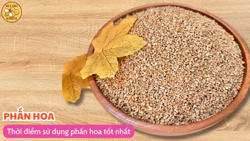 Cách sử dụng phấn hoa: Bí quyết tăng cường sức khỏe và sắc đẹp từ thiên nhiên 13 Thời điểm sử dụng phấn hoa tốt nhất