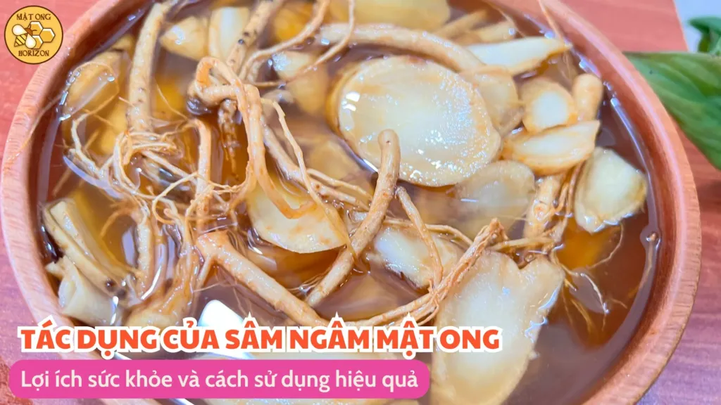 Tác dụng của sâm ngâm mật ong: Lợi ích sức khỏe và cách sử dụng hiệu quả 2 Tác dụng của sâm ngâm mật ong: Lợi ích sức khỏe và cách sử dụng hiệu quả
