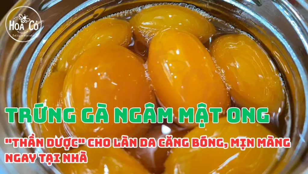 Trứng gà ngâm mật ong: "Thần dược" cho làn da căng bóng, mịn màng ngay tại nhà 2 Trứng gà ngâm mật ong: "Thần dược" cho làn da căng bóng, mịn màng ngay tại nhà