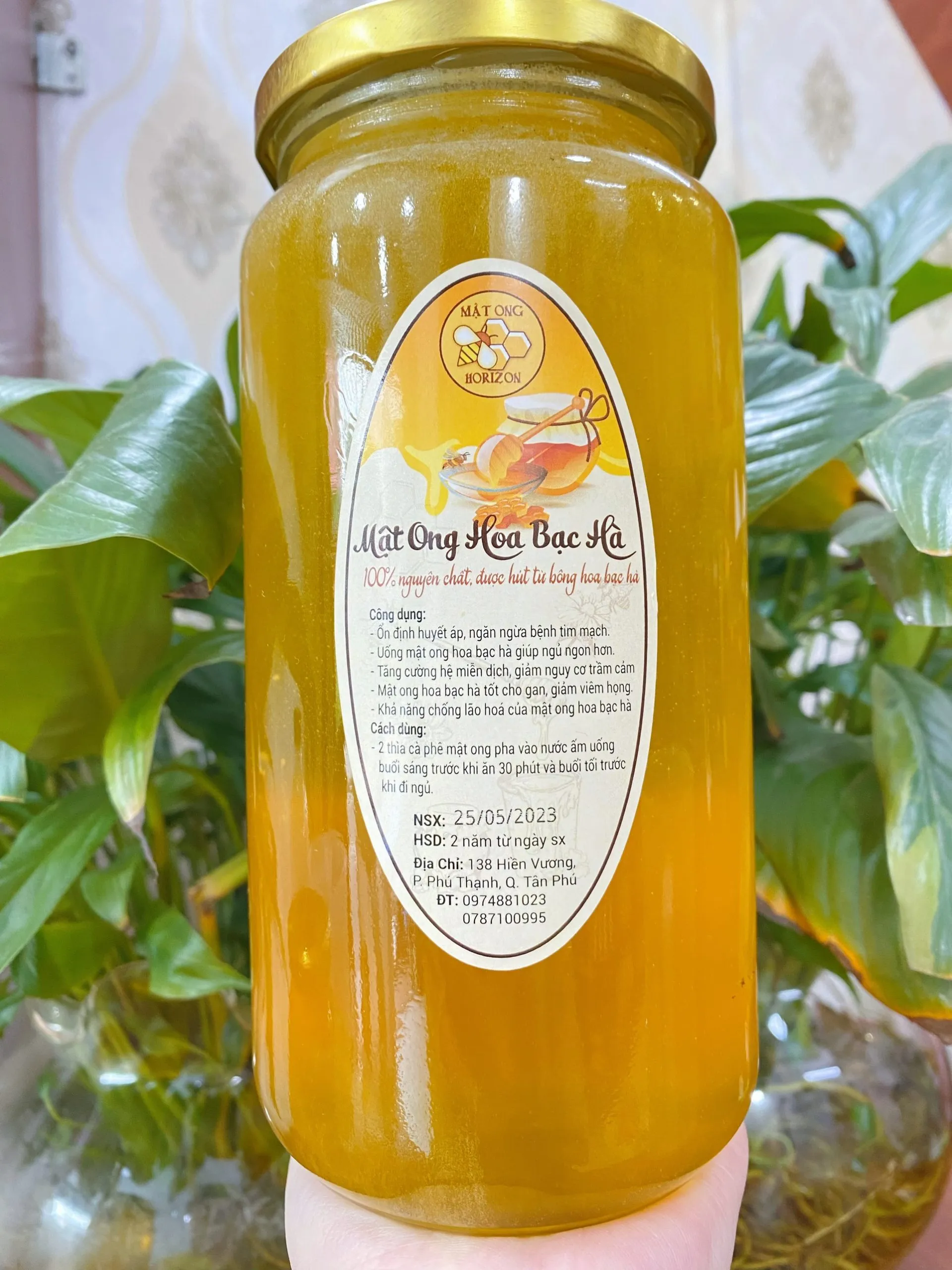 Mật ong hoa bạc hà 3 Tệp 219