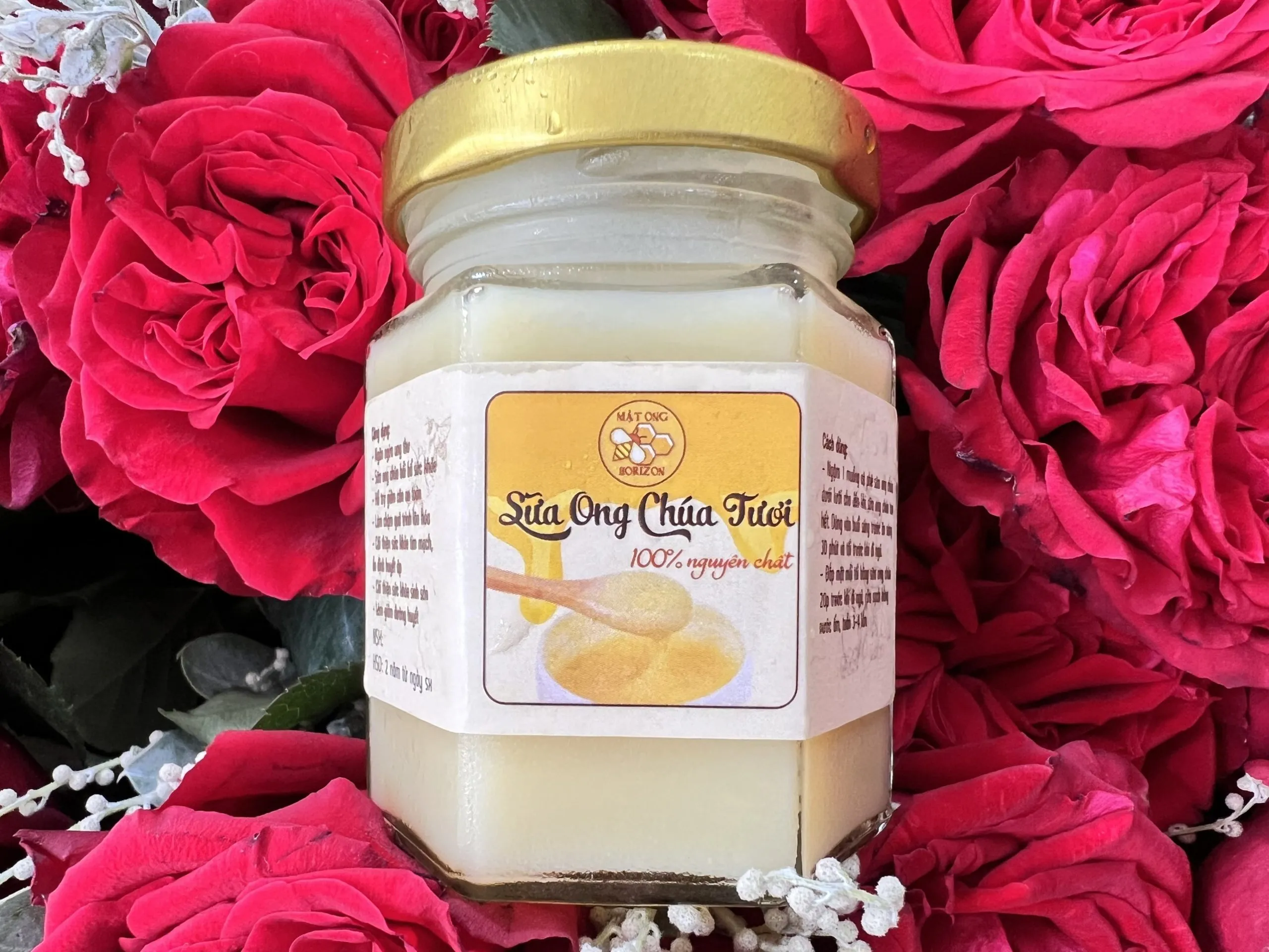 Sữa ong chúa tươi nguyên chất 100GR 1 Sữa ong chúa tươi nguyên chất