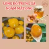 Trứng gà ngâm mật ong
