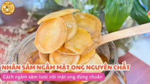 Cách ngâm sâm tươi với mật ong đúng chuẩn