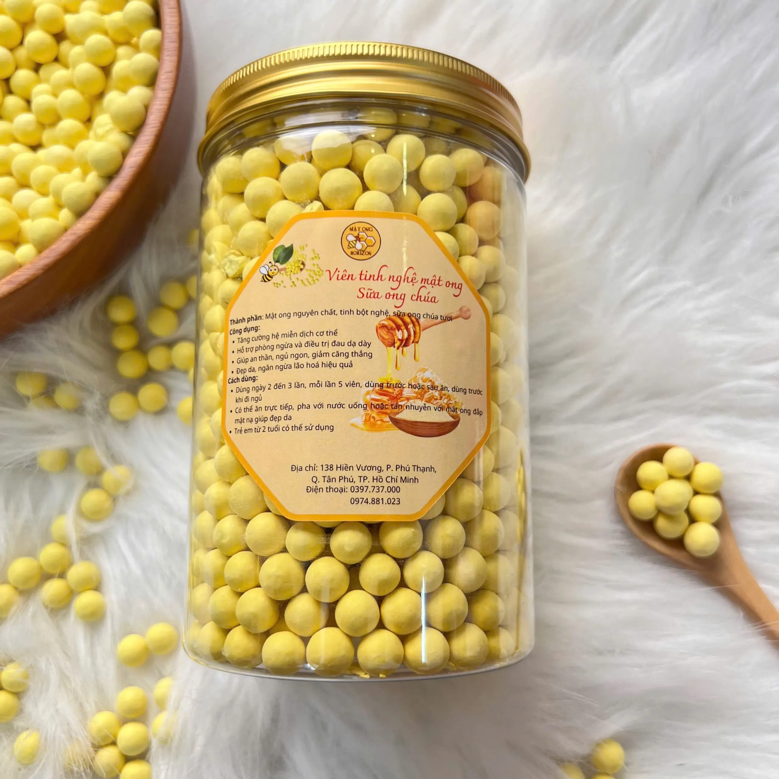 Viên nghệ mật ong sữa ong chúa 5 Z6054138636550_334ef6155027853349fc81694c1f5b58